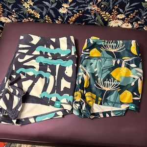 WodBottom Training Shorts- Size L- Lot of 2